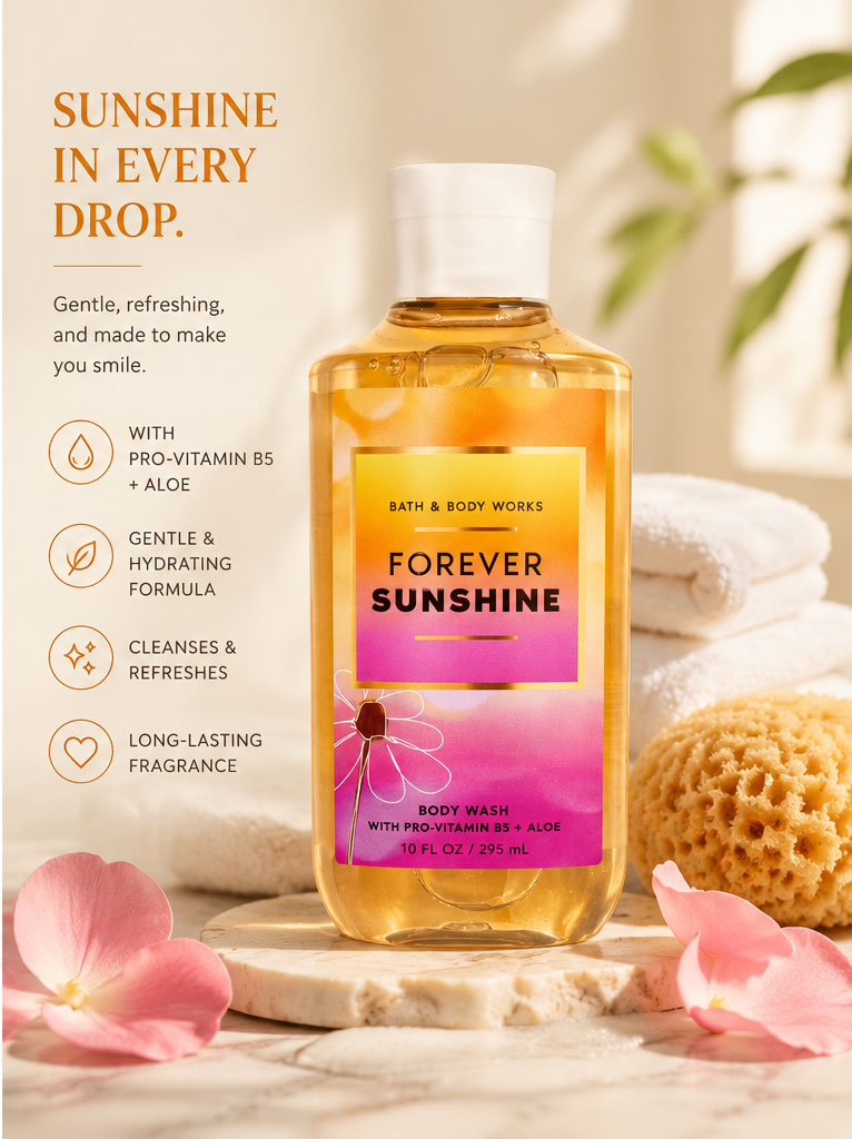 بادی واش Forever Sunshine